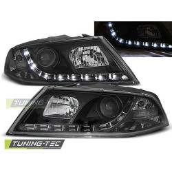 TUNING-TEC фарове (DRL) за SKODA OCTAVIA 2 03.04- 08 (H7/H1), черен