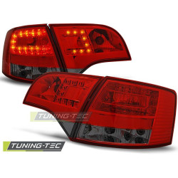 LED ЗАДНИ СВЕТЛИНИ ЧЕРВЕНИ ТЪМНИ за AUDI A4 B7 11.04-03.08 AVANT