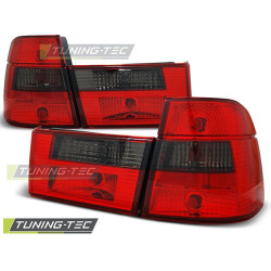 TUNING-TEC стопове за BMW E34 91-96 TOURING, червено-опушен
