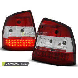 LED СТОПОВЕ OPEL ASTRA G 09.97-02.04 ЧЕРВЕНО БЯЛО LED