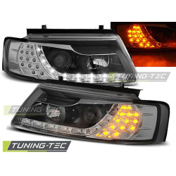 TUNING-TEC фарове (DRL) за VW PASSAT B5 11.96-08.00 (H1), черен, V1