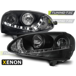 XENON ФАРОВЕ DAYLIGHT ЧЕРНИ за VW GOLF 5 03-08