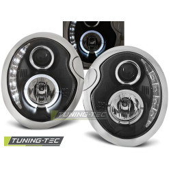 ФАРОВЕ ДНЕВНИ ЧЕРЕН за BMW MINI (COOPER) 05.01-10.06