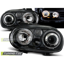 ФАРОВЕ АНГЕЛСКИ ОЧИ ЧЕРЕН за VW GOLF 4 09.97-09.03