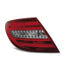 Осветление TUNING-TEC LED стопове (LED Bar) за WHIE MERCEDES C-KLASA W204 SEDAN 07-10 (LIMOUSINE), червен, V1 | race-shop.bg