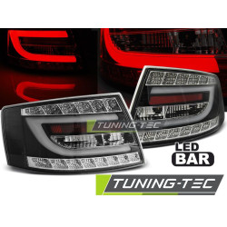 LED ЗАДНИ СВЕТЛИНИ ЧЕРЕН за AUDI A6 C6 SEDAN 04.04-08 6PIN