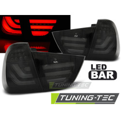 LED BAR ЗАДНИ СВЕТЛИНИ SMOKE ЧЕРЕН за BMW E91 09-11
