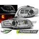 TUNING-TEC фарове (Tube Light) за AUDI A4 B7 11.04-03.08 (H7/H1), хром, V2