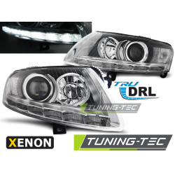 TUNING-TEC фарове (True DRL) за XENON AUDI A6 C6 04.04-08 (D2S), хром, V2