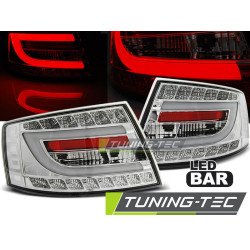 LED Задни стопове CHROME за AUDI A6 C6 SEDAN 04.04-08 7PIN