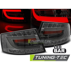 LED ЗАДНИ СВЕТЛИНИ SMOKE за AUDI A6 C6 SEDAN 04.04-08 7PIN