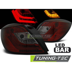 LED СТОПОВЕ OPEL ASTRA H 03.04-09 3D ЧЕРВЕНИ ТЪМНИ LED