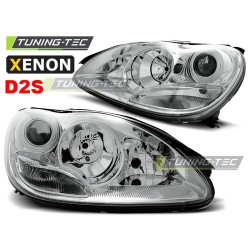 XENON ФАРОВЕ CHROME за MERCEDES W220 S-KLASA 10.02-05.05