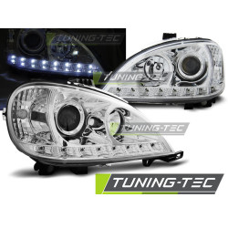 TUNING-TEC фарове (DRL) за MERCEDES W163 ML M-KLASA 03.98-08.01 (H1), хром