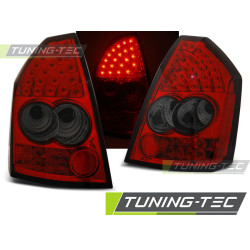 TUNING-TEC LED стопове за CHRYSLER 300C 05-08 (LIMOUSINE, без хомологация), червено-опушен