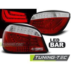 LED BAR ЗАДНИ СВЕТЛИНИ ЧЕРВЕНО БЯЛО за BMW E60 07.03-02.07