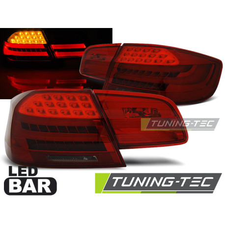Осветление TUNING-TEC LED стопове (LED Bar) за BMW E92 09.06-03.10 (COUPE), червено-опушен | race-shop.bg