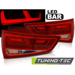 TUNING-TEC LED стопове за AUDI A1 2010-12.2014, червено-бял