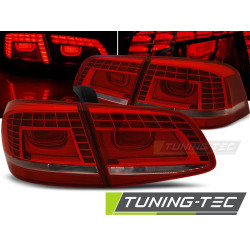 TUNING-TEC LED стопове за VW PASSAT B7 SEDAN 10.10-10.14 (LIMOUSINE), червено-бял
