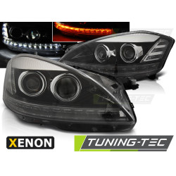 XENON ФАРОВЕ DAYLIGHT ЧЕРНИ за MERCEDES W221 05-09