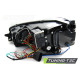 Осветление TUNING-TEC LED фарове (U-LED) за LINE VW GOLF 7 11.12-17 (H7), хром, черен | race-shop.bg