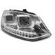 Осветление TUNING-TEC LED фарове (U-LED, SEQ) за VW POLO 6R 09-03.14 (H7), хром | race-shop.bg
