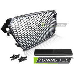 TUNING-TEC решетка (Sport) за AUDI A4 (B8) 11.11-15, черен хром