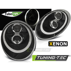 XENON ФАРОВЕ TUBE LIGHT ЧЕРНИ за PORSCHE 911 (997) 04-09