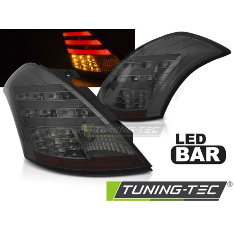 Осветление TUNING-TEC LED стопове (LED Bar) за SUZUKI SWIFT V 10, опушен | race-shop.bg