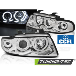ФАРОВЕ АНГЕЛСКИ ОЧИ CCFL CHROME за AUDI A4 11.94-12.98
