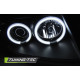 Осветление TUNING-TEC фарове (CCFL, Ангелски очи) за VW PASSAT B5 3B 96-08.00 (H1), черен | race-shop.bg