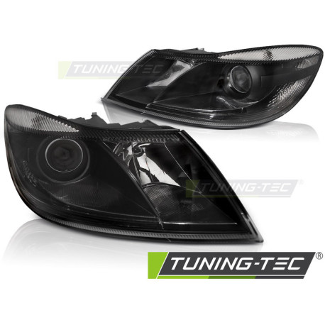 Осветление TUNING-TEC фарове за SKODA OCTAVIA 09-12 (H7/H1), черен | race-shop.bg