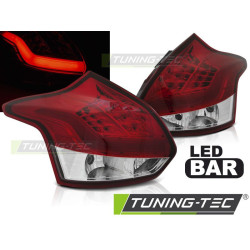 LED СТОПОВЕ FORD FOCUS 3 11-10.14 HATCHBACK ЧЕРВЕНО БЯЛО LED BAR
