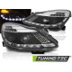 TUNING-TEC фарове (DRL) за OPEL CORSA D 04.06-11 (H1), черен, V2