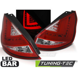 LED СТОПОВЕ FORD FIESTA MK7 08-12 HB ЧЕРВЕНО БЯЛО LED BAR