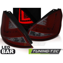 FORD FIESTA MK7 12-16 HB RED SMOKE LED BAR