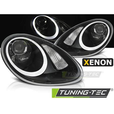 Осветление TUNING-TEC фарове за XENON PORSCHE BOXSTER / CAYMAN 987 05-08 (D2S), черен | race-shop.bg