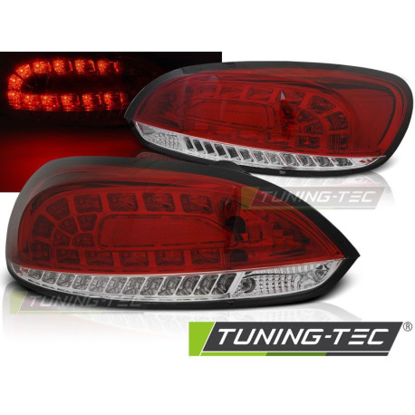 Осветление TUNING-TEC LED стопове за VW SCIROCCO III 08-04.14, червено-бял, V2 | race-shop.bg