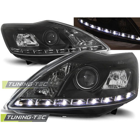 Осветление FORD FOCUS II 02.08-10 DAYLIGHT ЧЕРНИ W/M | race-shop.bg