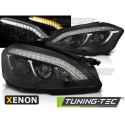 XENON ФАРОВЕ DAYLIGHT ЧЕРНИ за MERCEDES W221 05-09