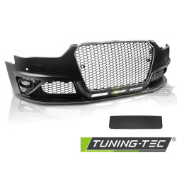 ПРЕДНА БРОНЯ SPORT CHROME ЧЕРНИ PDC за AUDI A4 B8 12-15