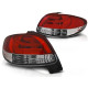 Осветление TUNING-TEC LED стопове (LED Bar) за PEUGEOT 206 10.98, червено-бял | race-shop.bg