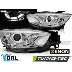 TUNING-TEC фарове (True DRL) за MAZDA CX5 11-15 XENON (D4S), хром