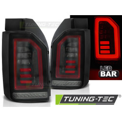 TUNING-TEC LED стопове (LED Bar) за VW T6 15-19, червено-черен, черно-опушен
