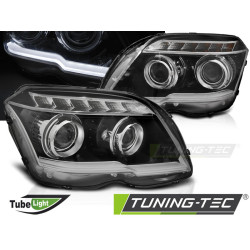TUNING-TEC фарове (Tube Light) за MERCEDES GLK X204 06.08-08.12 (H7), черен