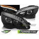 Осветление TUNING-TEC фарове (Tube Light) за MERCEDES W204 07-10 (H9), черен | race-shop.bg