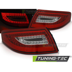 TUNING-TEC LED стопове за PORSCHE 911 996 99-04, червено-бял
