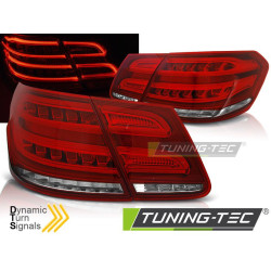 TUNING-TEC LED стопове (SEQ) за MERCEDES W212 E-KLASA 13-16, червено-бял