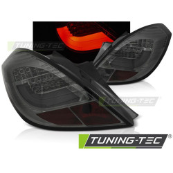 TUNING-TEC LED стопове (LED Bar) за OPEL CORSA D 3D 04.06-14, опушен