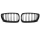 Бодикит и визуални аксесоари GRILLE ГЛАНСОВАНО ЧЕРНО DOUBLE BAR SPORT LOOK за BMW E92/E93 07-10 C/C | race-shop.bg